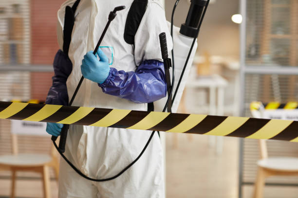 Professional Blood Cleanup technician working in Victoria, MN